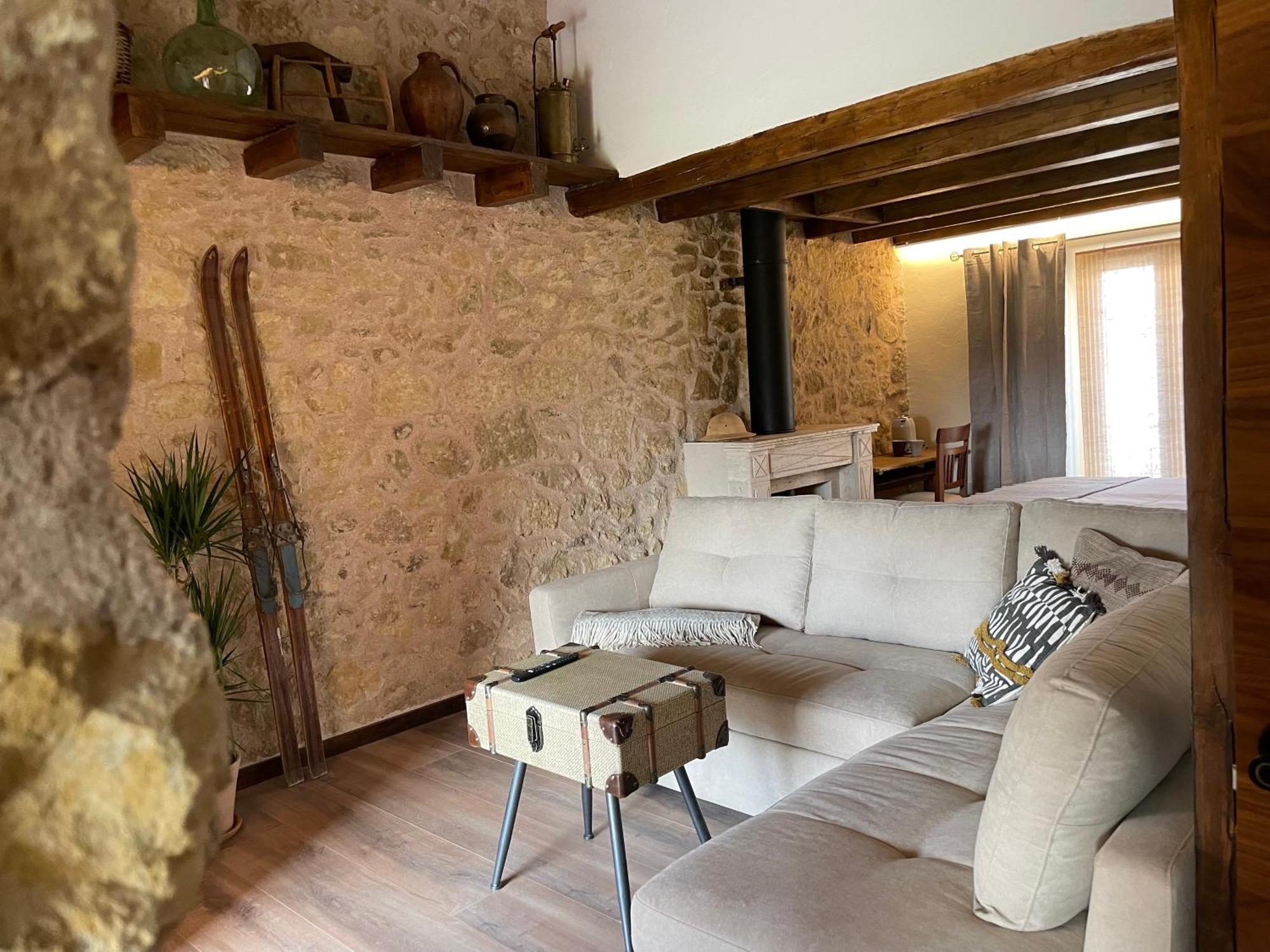 La Casa Del Cantero Pinilla del Valle エクステリア 写真